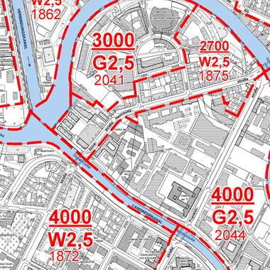 Vorschaugrafik zu Datensatz 'Bodenrichtwerte 01.01.2026 - [WMS]'