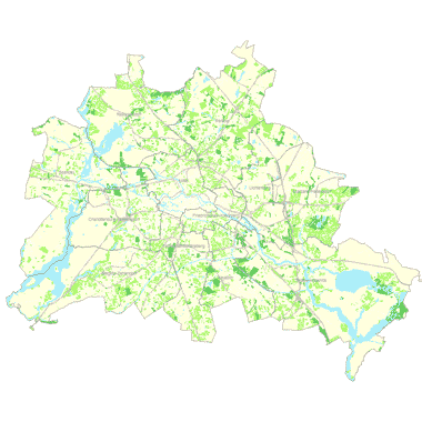 Vorschaugrafik zu Datensatz 'Ertragsfunktion der Böden für Kulturpflanzen 2005 (Umweltatlas) - [WMS]'
