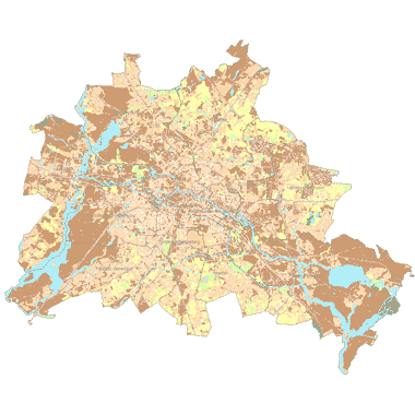 Vorschaugrafik zu Datensatz 'Nährstoffversorgung des Oberbodens 2001 (Umweltatlas) - [WMS]'