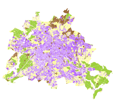 Vorschaugrafik zu Datensatz 'Naturnähe der Böden 1990 (Umweltatlas) - [WMS]'