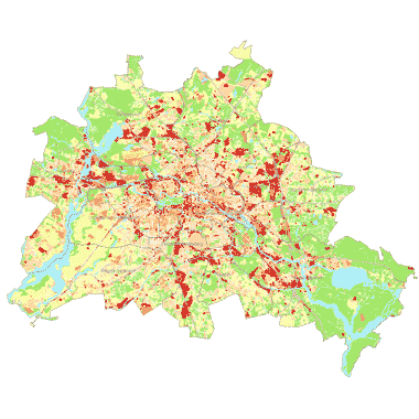 Vorschaugrafik zu Datensatz 'Regelungsfunktion für den Wasserhaushalt der Böden 2010 (Umweltatlas) - [WMS]'