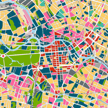 Vorschaugrafik zu Datensatz 'Flächennutzung 2015 (Umweltatlas) - [WMS]'