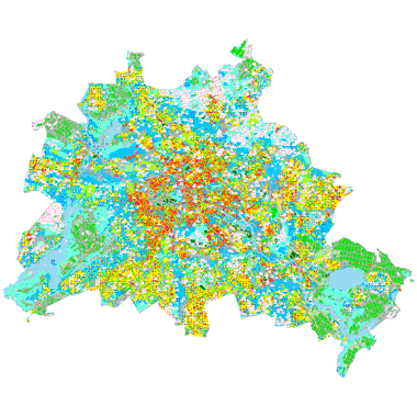 Vorschaugrafik zu Datensatz 'Klimabewertungskarten 2022 (Umweltatlas) - [WMS]'