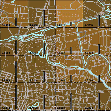 Vorschaugrafik zu Datensatz 'Langjährige Entwicklung Luftqualität PM10-Emissionen Kfz-Verkehr 2009 (Umweltatlas) - [WMS]'
