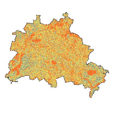 Vorschaugrafik zu Datensatz 'Solaranlagen - Solare Einstrahlung (Umweltatlas) - [WMS]'