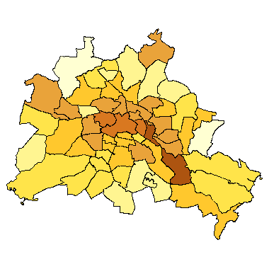 Vorschaugrafik zu Datensatz 'Wohnatlas Berlin - Anteil Einwohner mit mind. 5-jähriger Wohndauer - [WMS]'